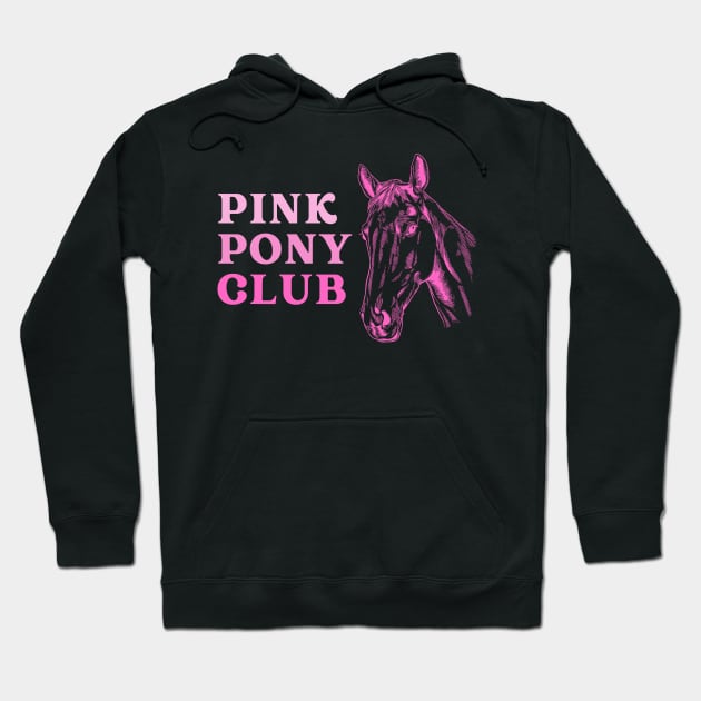 Pink Pony Girl Hoodie by Likeable Design